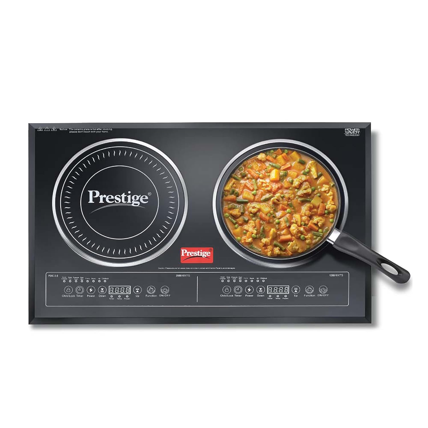 Prestige PDIC 3.0 Double Induction Cooktop 3200W